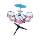 thumbnail image 3 of Batería Infantil Compacta De Jazz Para Niños Y Niñas, Ideal Para Conciertos Y Presentaciones, Color Rosa, 3 of 5