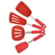 thumbnail image 2 of Espátula De Silicona Flexible De 4 Piezas Con Mango Ergonómico Resistente Al Calor Para Pescado Rojo, 2 of 5