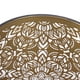 thumbnail image 4 of Pantalla de lámpara de metal tallado hueco con patrón cilíndrico circular E27 E26, lámpara de mesa decorativa desmontable., 4 of 8