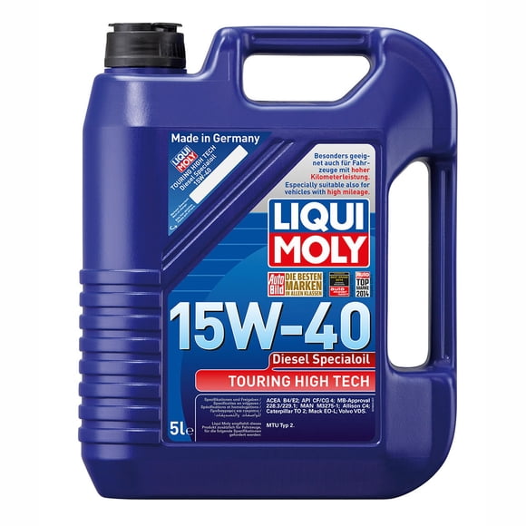 Aceite Liqui Moly Touring High Tech Diesel-Spezialöl 15W-40