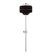 thumbnail image 2 of Drum Kick Beater Head Steel Black Felt Pedal Beater Instrumento De Percusión, 2 of 5
