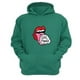 thumbnail image 1 of Polerón Canguro Girl Power Verde Aguamarina Talla S Unisex, 1 of 3