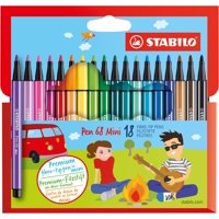 Rotulador Stabilo Pen 68 Mini Premium Wallet 18 Colores
