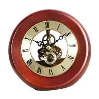 Magideal - Reloj De Engranajes, Reloj Steampunk, Adornos Decorativos, Reloj De Mesa Creativo De Moda, Versión De Metal, Reloj De Escritorio Mecánico Para Jardín A