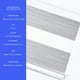 thumbnail image 4 of Cortina Roller Duo Zebra Dia y Noche 220 x 200 Cm Gris Claro Jaspeado Guiza, 4 of 8