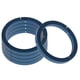 thumbnail image 5 of 5 Uds Llavero Redondo De Titanio Mosquetones Resorte Gancho Clip Azul 32mm, 5 of 5