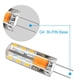 thumbnail image 4 of Bombilla LED RAYHOO G4 JC con base bipin, 1,5 W, 12 V, 10 W, 20 W, T3, blanca, 4 of 7