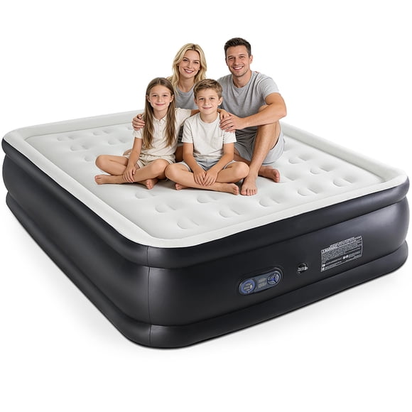 Colchón inflable NEWBULIG Queen de 41 cm de doble altura con bomba de 110 V