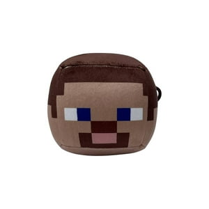 Peluche Minecraft Cubo 12Cm Con Clip Colección - Steve
