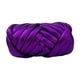 thumbnail image 5 of Hilo Grueso De 15 M De Largo, Tejido A Mano, 500 G, Para Cestas, Mantas, Macramé, Morado, 5 of 5