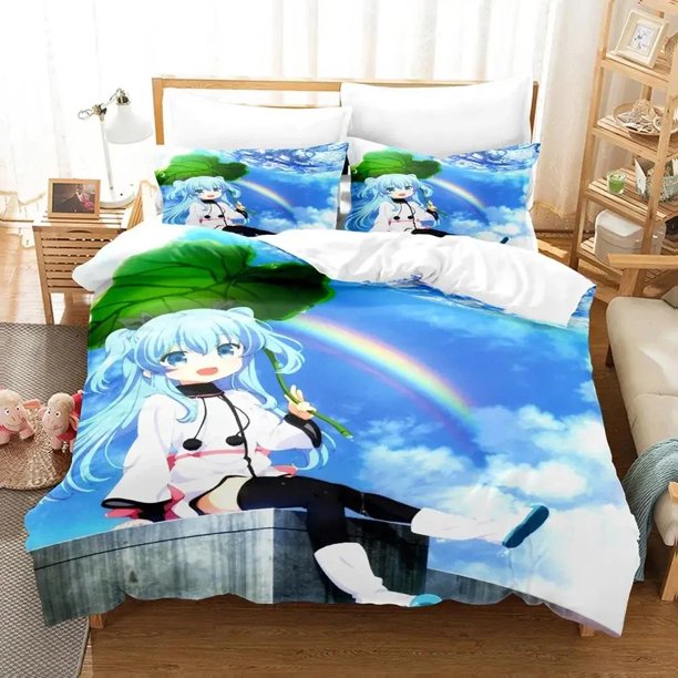 Celestial Method Sora no Metho Bedding Set Duvet Cover Bed Set Quilt Cover Pillowcase Comforter Size Boys Adult Bed Sheets