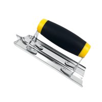 Magideal - Paleta De Esquina Para Albañilería, Herramienta De Enyesado De Estuco, Multifuncional, Resistente A La Oxidación, De Acero Inoxidable, 6 Pulgadas De L Estilo C