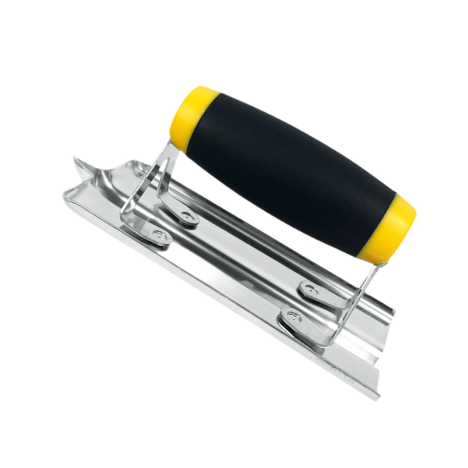 Magideal - Paleta De Esquina Para Albañilería, Herramienta De Enyesado De Estuco, Multifuncional, Resistente A La Oxidación, De Acero Inoxidable, 6 Pulgadas De L Estilo C