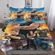 thumbnail image 1 of Juego de ropa de cama estampado Entemah Fast & Furious, juego de funda nórdica, funda de edredón de película con estampado 3D, 3 piezas para niños, adolescentes, niños, funda de edredón con, 1 of 3