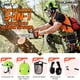 thumbnail image 2 of Casco Motosierra Aolamegs Safe 08 Lime ABS 4en1 53-63 cm, 2 of 3
