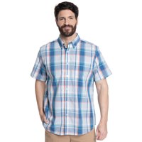Kotting - Camisa Hombre Manga Corta Fantasía Premium Cuello Semi Italiano