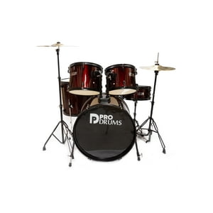 Prodrums - Prd04-Wr Bateria Kit 5Pcs Wine Red
