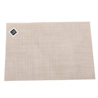 Homewell - Individual Tejido De Plástico Beige 30X45Cm
