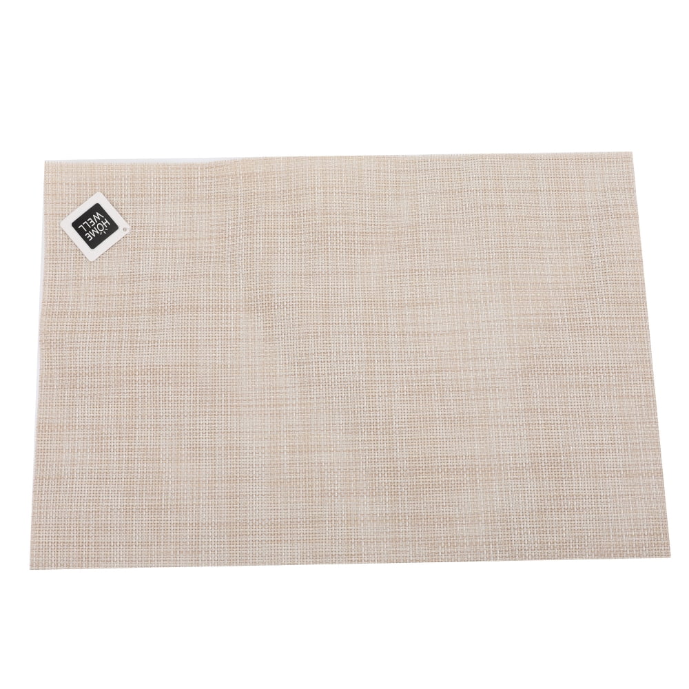 Homewell - Individual Tejido De Plástico Beige 30x45cm