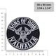 thumbnail image 3 of Iron on Patch Sons of Odin Valhalla para ciclistas y vikingos, 3 of 5