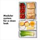 thumbnail image 2 of Juego inicial de 4 recipientes organizadores para refrigerador OXO Good Grips, 2 of 6