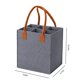 thumbnail image 2 of Bolsas de Vino Daphilly para 6 Botellas – Bolsa de Fieltro con Asas de Cuero – Regalo, 2 of 7