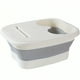 thumbnail image 3 of 1pc Portable Telescopic Foot Wash Basin - Travel-Friendly Massage Foot Bath for Bathroom and Spa, 3 of 5