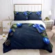 thumbnail image 1 of Chirstmas Duvet Cover Boys Bedroom 3D Cartoon Merry Chirstmas Twin Bedding Set Polyester Santa Claus Happy New Year Quilt Cover, 1 of 5
