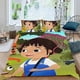 thumbnail image 2 of Yukee Conjunto de sábanas temático, trío de piezas, cómodo y amigable con la piel, diseño único, regalo de decoración para el hogar para familiares, amigos y fans, 90 cm * 190 cm, 2 of 6