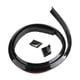 thumbnail image 2 of Kit de alerón para maletero de coche, alerón de techo, decoración exterior del vehículo, fácil instalación, accesorios para automóviles, alerón traser 45 cm de brillo negro, 2 of 5