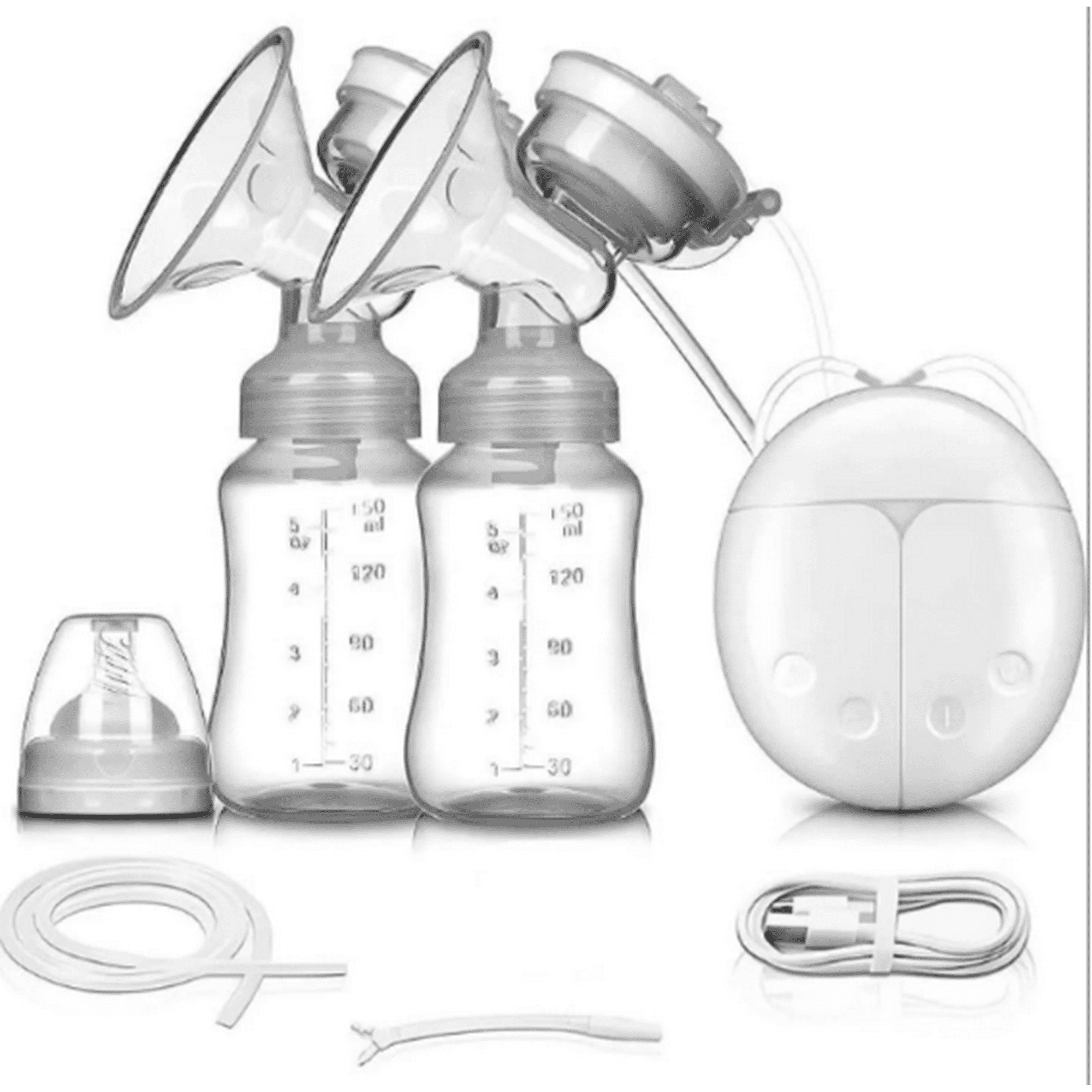 Genérico - Extractor De Leche Electrico Doble Bomba Sacaleche Usb