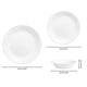 thumbnail image 2 of Juego de vajilla Corelle Bella Faenza 12 piezas para 4 personas, 2 of 9
