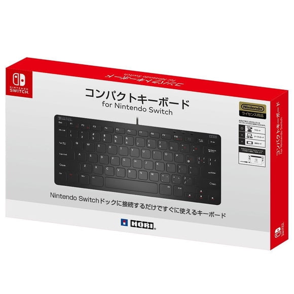 Teclado HORI Holi USB compacto de 78 teclas para Nintendo Switch