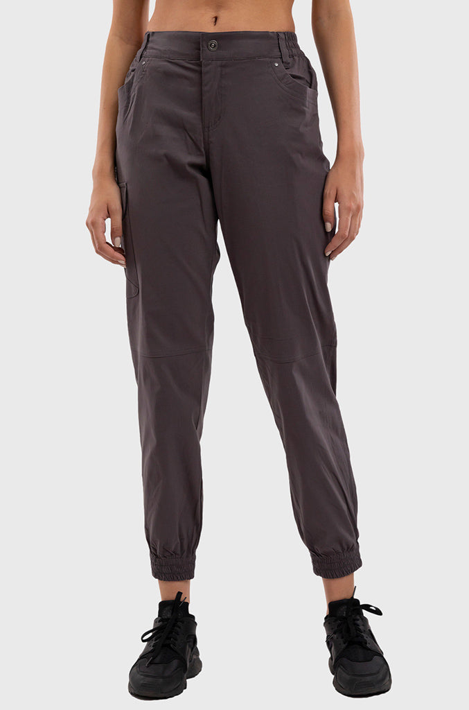 Pantalón Quest Gris Oscuro Mujer Falcone