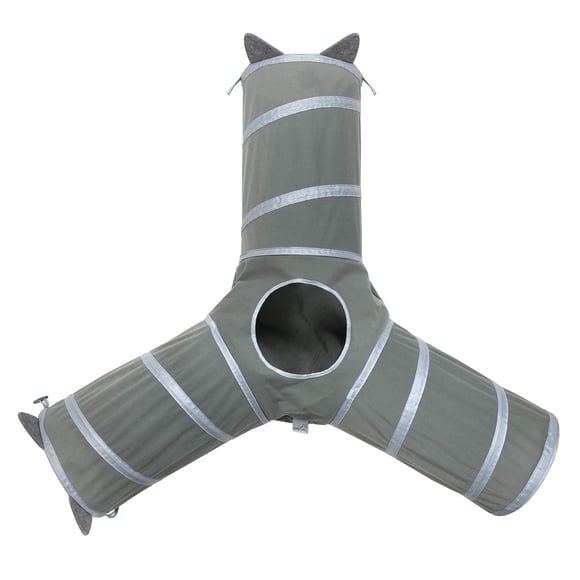 Cama y juguetes para gatos Cat Tunnel Kitty City, 44,5 x 40 x 11 cm