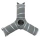 thumbnail image 1 of Cama y juguetes para gatos Cat Tunnel Kitty City, 44,5 x 40 x 11 cm, 1 of 6