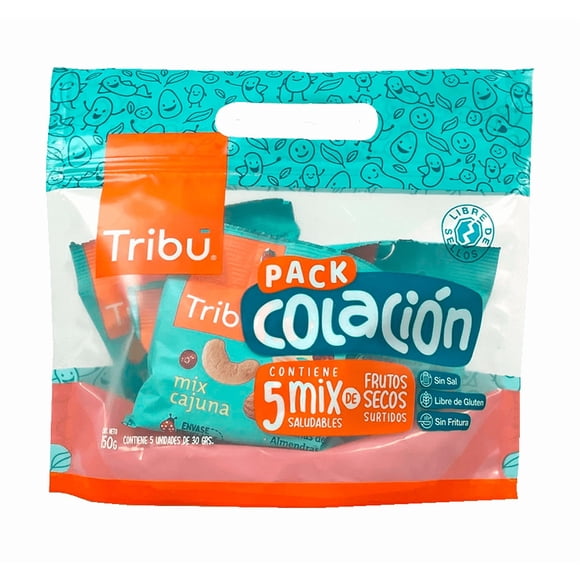 PACK COLACION TRIBU (5 SACHETS DE 30GR)