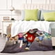 thumbnail image 4 of Talking Tom anti-pilling, suave, ligera, esponjosa y acogedora de lujo para hogar y cocina – Perfecta para niños y adultos,130X150cm, 4 of 6