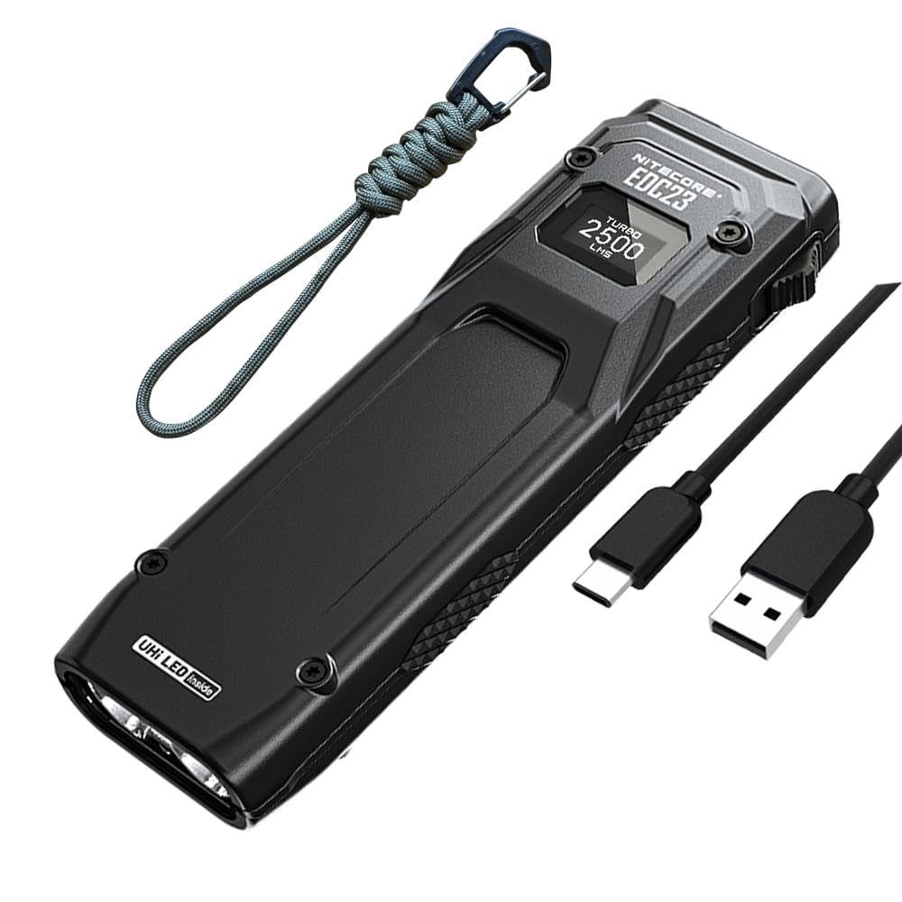 Linterna Nitecore Edc23 Saber Ultra Slim 2500 Lúmenes