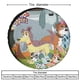 thumbnail image 2 of Pound Puppies Funda para neumático de repuesto de tela Oxford - Tela Oxford 76CM, 2 of 6