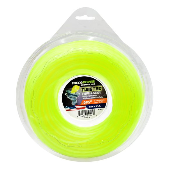 Línea para Desmalezadora Maxpower 338814 0.095" 61 m Amarillo