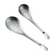 thumbnail image 3 of Cuchara Ranurada De Cocina, Cuchara Con Colador Para Hornear, Freír, 2 Uds., 3 of 5