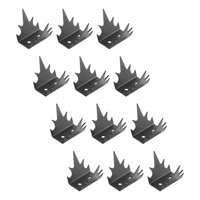 Ioensy - 12X Picos De Seguridad Para Vallas, Picos De Seguridad Antiescalada Para Paredes Exteriores