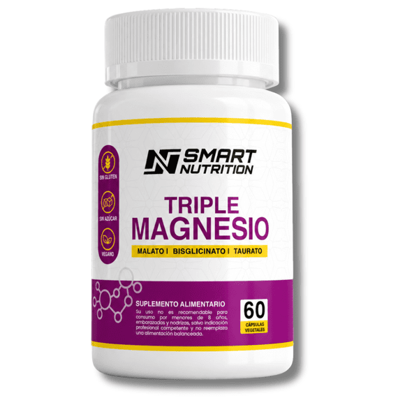 Triple Magnesio(Malato, Bisglicinato, Taurato)