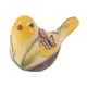 thumbnail image 3 of Mini Pájaro Lindo Estatua Decorativa Pequeña Escultura Animales Figuras En Miniatura Amarillo, 3 of 3