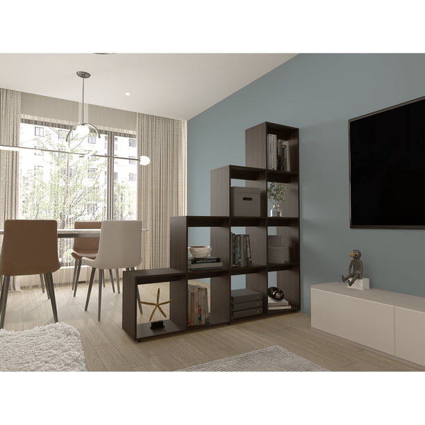 Biblioteca Escalera Modular Beijing Coñac 169,9x155,1x30 Cm
