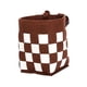 thumbnail image 2 of Cesta Plegable Para Cuadro De Bicicleta, Triciclo Multiusos Para Picnic, Bolsa De Compras, Correa Marrón Y Blanca Para Ciclismo, 2 of 5