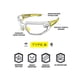 thumbnail image 2 of Gafas de Seguridad Mechanix Wear Type-X Transparente Antivaho Paquete de 2, 2 of 8