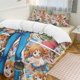 thumbnail image 1 of Nami Bed Duvet Cover Funny Anime Cartoon Bedding Sets Lightweight 3 Piece Comforter Sets, 1 of 5