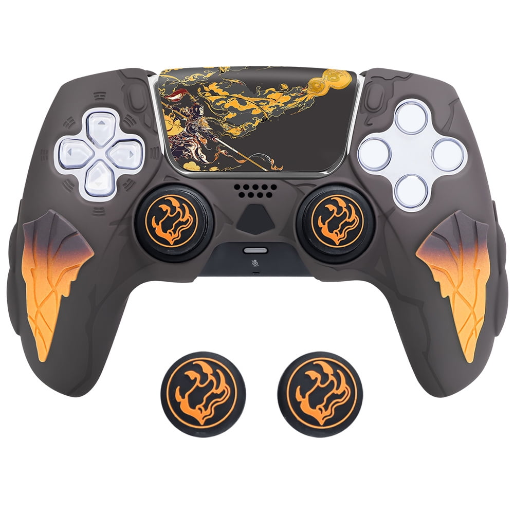 Genérico - Funda Para Controlador Compatible Con Playstation 5 – Funda De Silicona Antideslizante Con Joysticks Para Controlador Ps5